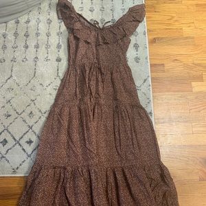 DOEN Maxi Off The Shoulder Dress Sz Xs